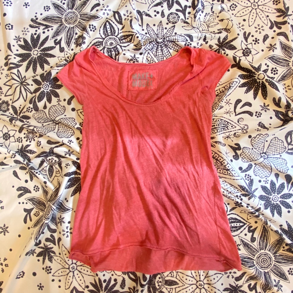 Red comfy shirt